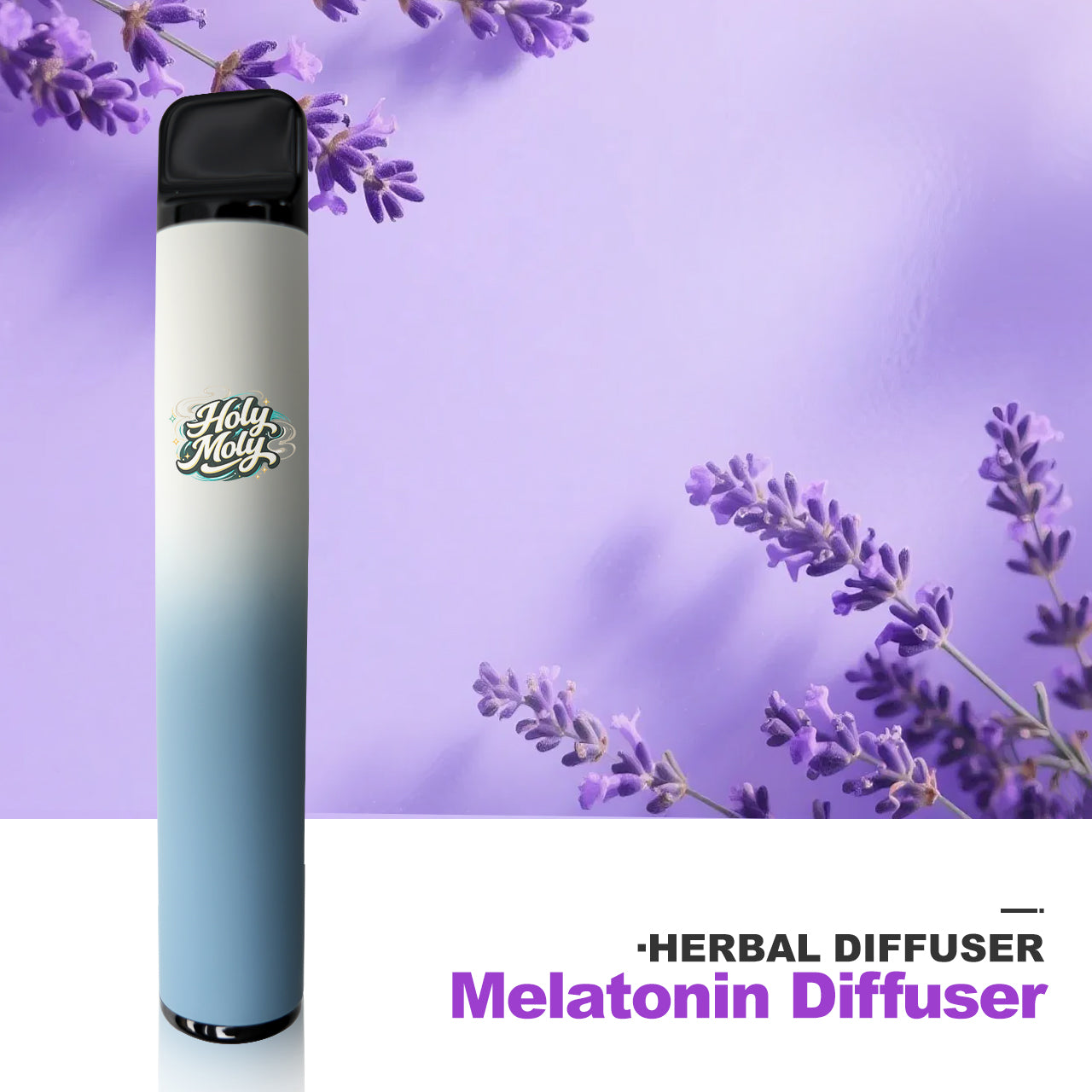 HOLYMOLY U Melatonin Diffuser for calming ritual with lavender and botanical ingredients